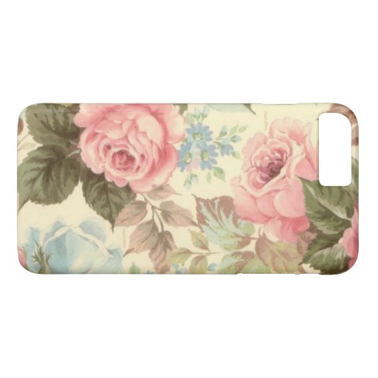 Rosa Rose Case-Mate iPhone Hülle (Rückseite (Horizontal))