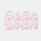 Rosa Rose Chinoiserie Muster Geschenkschachtel (Ungefaltet)