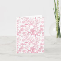 Rosa Rose Chinoiserie Muster