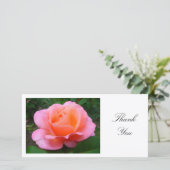 Rosa Rose - Danke (Stehend Vorderseite)