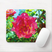 rosa Rose der Fusions-117HD Mousepad (Mit Mouse)