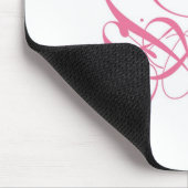 Rosa Rose Designer Mousepad (Ecke)