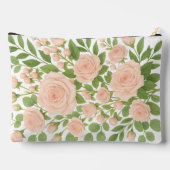 Rosa Rose Druck Schneiden Beutel nähen (Rückseite)