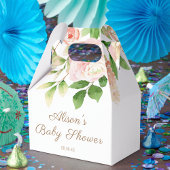 Rosa Rose Elegante Girl Girl Babydusche Geschenkschachtel