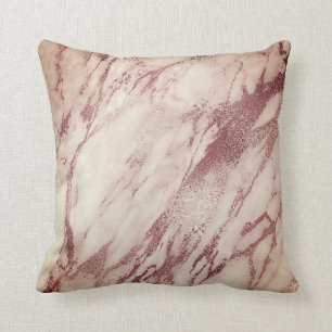 Rosa Rose erröten Pulver-sahniges bezauberndes Kissen