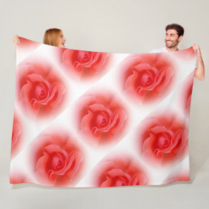 Rosa Rose Fleecedecke