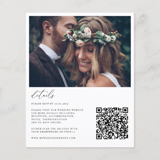 Rosa Rose Foto Hochzeitsfeier im Mittelalter einla (Rückseite)