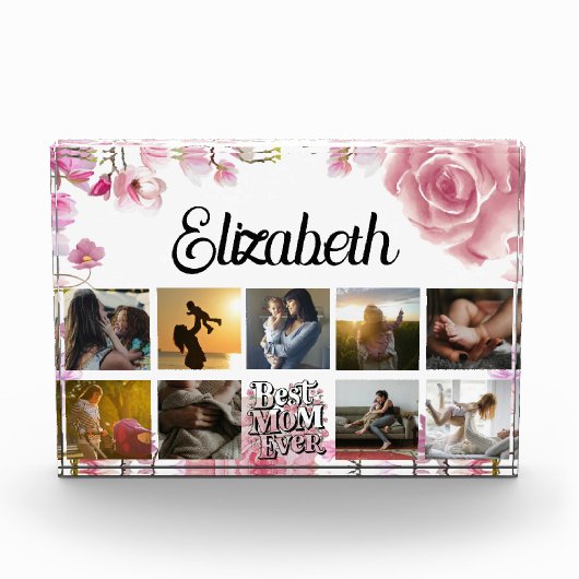 Rosa Rose Frische Pasta machen Fotoblock (Vorderseite)