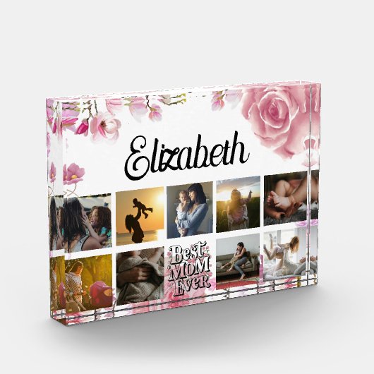 Rosa Rose Frische Pasta machen Fotoblock (Links)