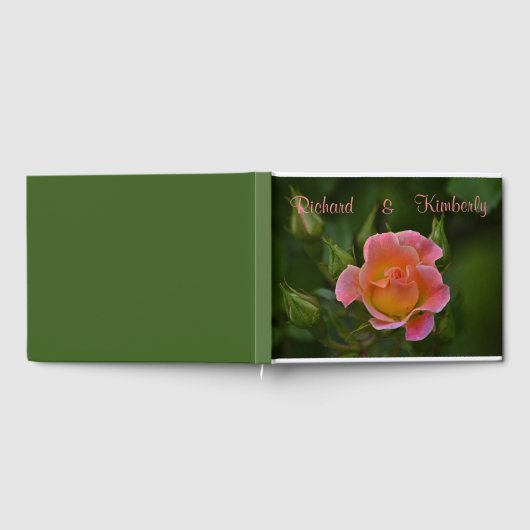 Rosa Rose Gästebuch (Voll)