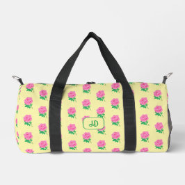 Rosa Rose Gelb Duffle Bag