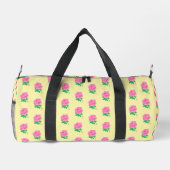 Rosa Rose Gelb Duffle Bag (Rückseite)
