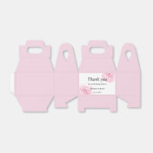 Rosa Rose Geschenkschachtel (Ungefaltet)