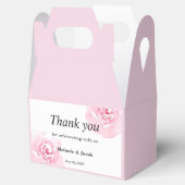 Rosa Rose Geschenkschachtel (Geöffnet)