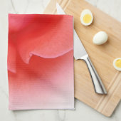 Rosa Rose Geschirrtuch (Viertel Falte)