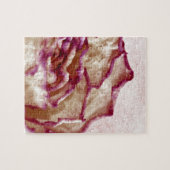 Rosa Rose getrocknet Puzzle (Horizontal)