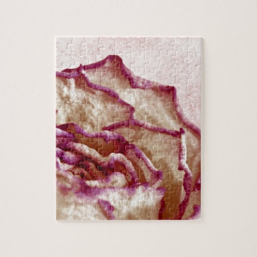 Rosa Rose getrocknet Puzzle (Vertikal)