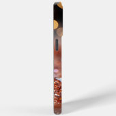 Rosa Rose Glitzer Mit Monogramm Edelsteine Case-Mate iPhone Hülle (Rückseite / Rechts)