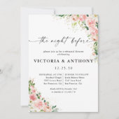 Rosa Rose Gold am Abend vor der Einladung (Vorderseite)