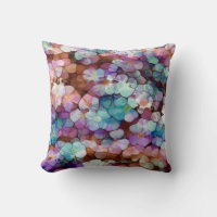 Rosa Rose Gold Aquamarin Mosaik Millefiori Blume