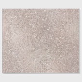 Rosa Rose Gold Blush Elfenbein Zement Glas Metalli Geschenkpapier (Flach)