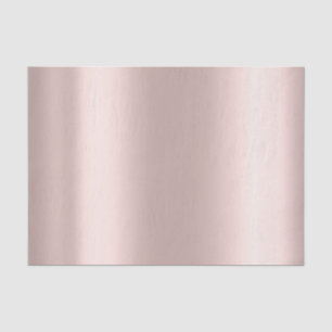 Rosa Rose Gold Blush Metallisches Pulver Minimal Seidenpapier