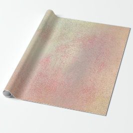Rosa Rose Gold Blush Peach Gold Meister Geschenkpapier