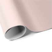 Rosa Rose Gold Blush Spark Powder Tropfen Glitzer Geschenkpapier (Rolleneckpunkt)