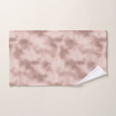 Rosa Rose Gold Brautparty Badhandtuch Set (Handtuch)