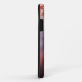 Rosa Rose Gold Glitzer Mit Monogramm Case-Mate iPhone Hülle (Hinten/Rechts)