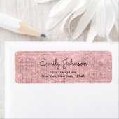 Rosa Rose Gold Imitate Glitzer (Insitu)