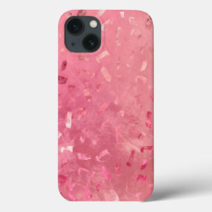 Rosa Rose Gold Imitate Glitzer Textur Case-Mate iPhone Hülle