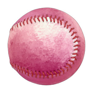 Rosa Rose Gold Ombre Wasserfarbe Baseball