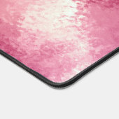 Rosa Rose Gold Ombre Wasserfarbe Schreibtischunterlage (Ecke)