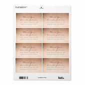 Rosa Rose Gold Pulver Blush Makeup Vielen Dank (Vorne)