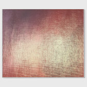 Rosa Rose Gold Pulver Metallische Pinsel Makeup Vi Geschenkpapier (Flach)