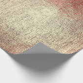 Rosa Rose Gold Pulver Metallische Pinsel Makeup Vi Geschenkpapier (Ecke)