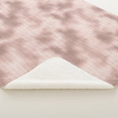 Rosa Rose Gold Sherpadecke (3/4)