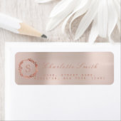 Rosa Rose Gold Wraath VIP Monogram UAWG (Insitu)