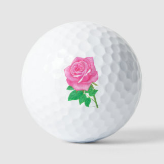 Rosa Rose Golf Balls Golfball