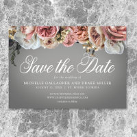 Rosa Rose Grau Hochzeit
