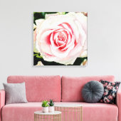 Rosa Rose Handgezeichnet Stift Kunstdrucken Leinwanddruck (Insitu (Wohnzimmer))