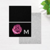 Rosa-Rose-Hochzeitsmarken oder Falten eines Hinwei (Schreibtisch)