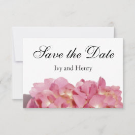 Rosa Rose Hydrangea Save The Date