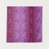Rosa Rose Ikat auch Poul Wandteppich (Vorderseite (Horizontal))