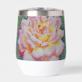 Rosa Rose im Frühling (Vorderseite)