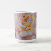 Rosa Rose im Frühling Kaffeetasse (Mittel)