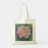 Rosa Rose im Frühling Tragetasche (Rückseite)