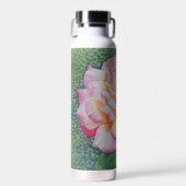 Rosa Rose im Frühling Trinkflasche (Vorne)