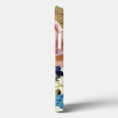 Rosa Rose in Vollblut Case-Mate iPhone Hülle (Rückseite / Links)